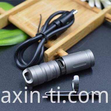 titanium flashlight